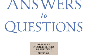 Answers to Questions Cover