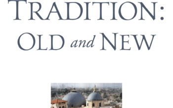 Tradition-Old and New Cover
